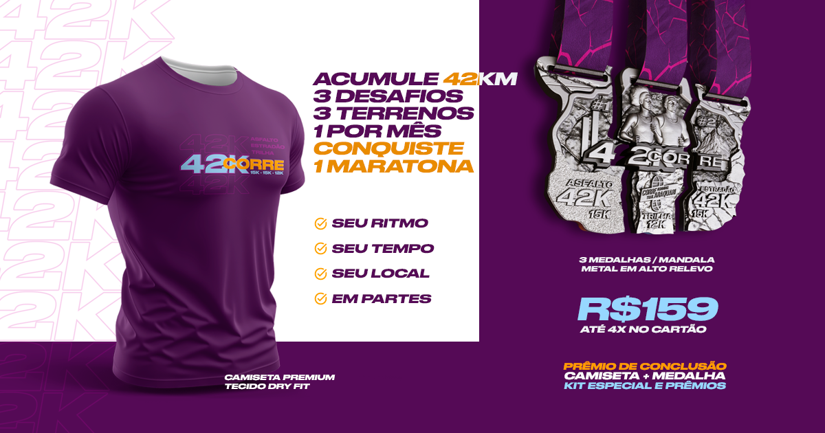 2º Desafio Corre 42k de Araquari