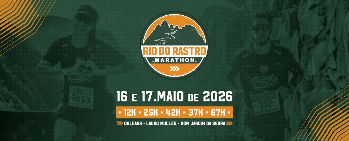 Banner Rio do Rastro Marathon 2026 - 42k