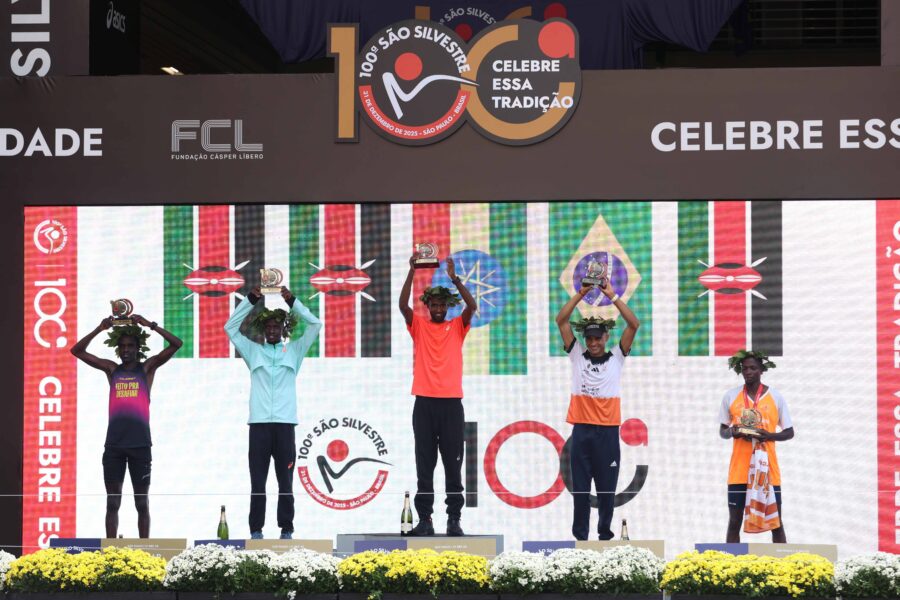 100ª São Silvestre: africanos dão show e brasileiros ficam em terceiro no pódio 